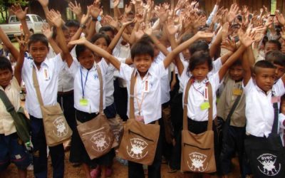 Die Schulbildung von gefährdeten Kindern in Kambodscha