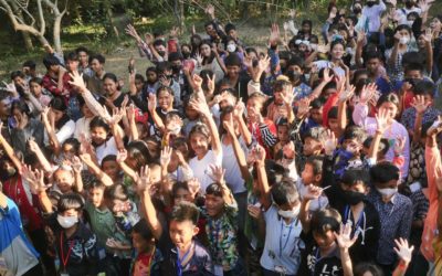 Fête de Noël pour les enfants au refuge